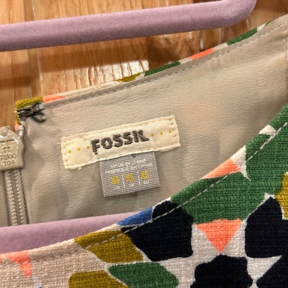 Fossil Colorful Patterned
Kaleidoscope Mosaic Dress XS - Picture 3 of 8